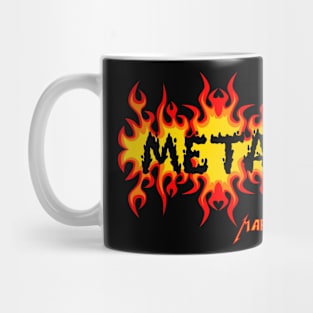 Metal Flames Mariann Mug
